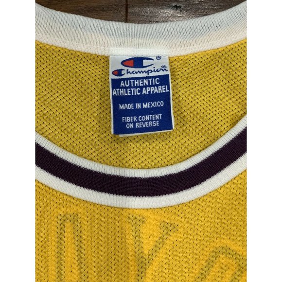 Kobe Bryant Los Angeles Lakers Jersey Authentic Champion Jersey Rookie #8 52 NBA - Picture 6 of 8